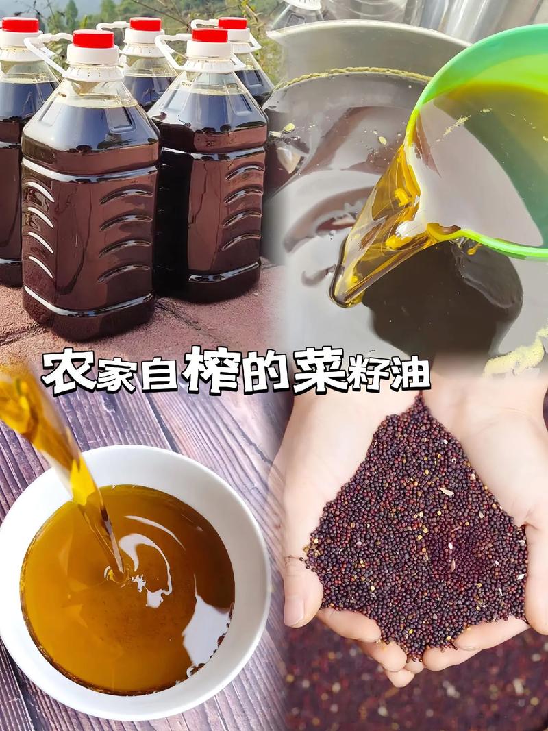 抖音图文来了 #菜籽油#优质农产品#食用油 小时候家家户户